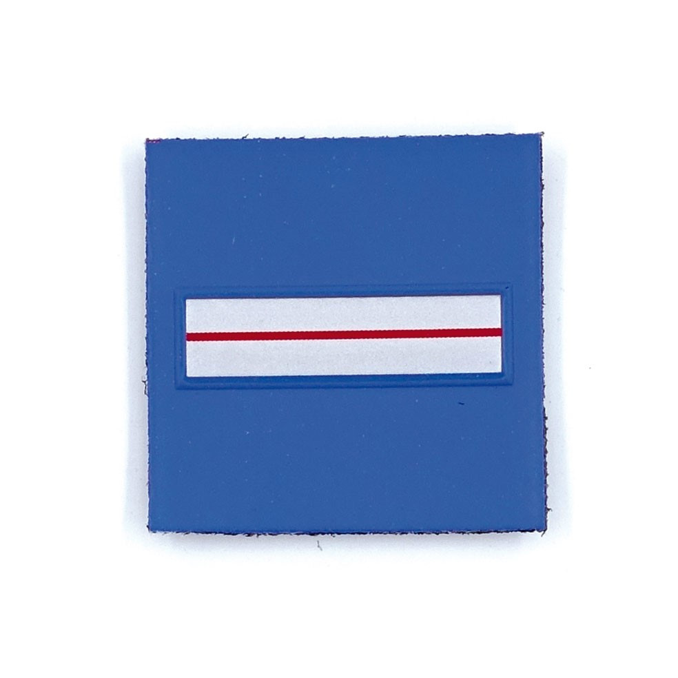 Grade Police Municipale plastifié en relief