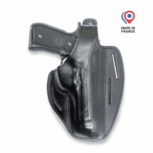 Étui Flatguard cuir pour port civil - Gaucher