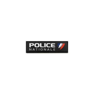Bandeau Gomme “POLICE NATIONALE” Velcro 11x3 cm