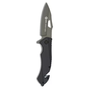 Couteau Pliant Tactique G10 Noir - K25