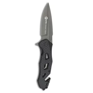 Couteau Pliant Tactique G10 Carbone - K25