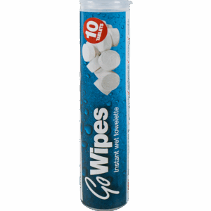 Serviettes GO WIPES
