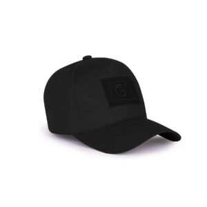 Casquette Avec Velcro - Noir