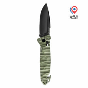 Couteau C.A.C® Lisse -  Kaki