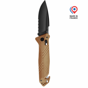 Couteau C.A.C® Serration - Tan