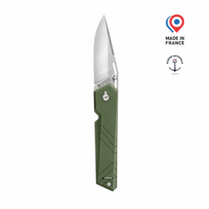 Couteau Unboxer® fermant - Vert foncé