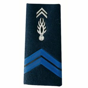 2 FOURREAUX GENDARME ADJOINT PLASTIFIE