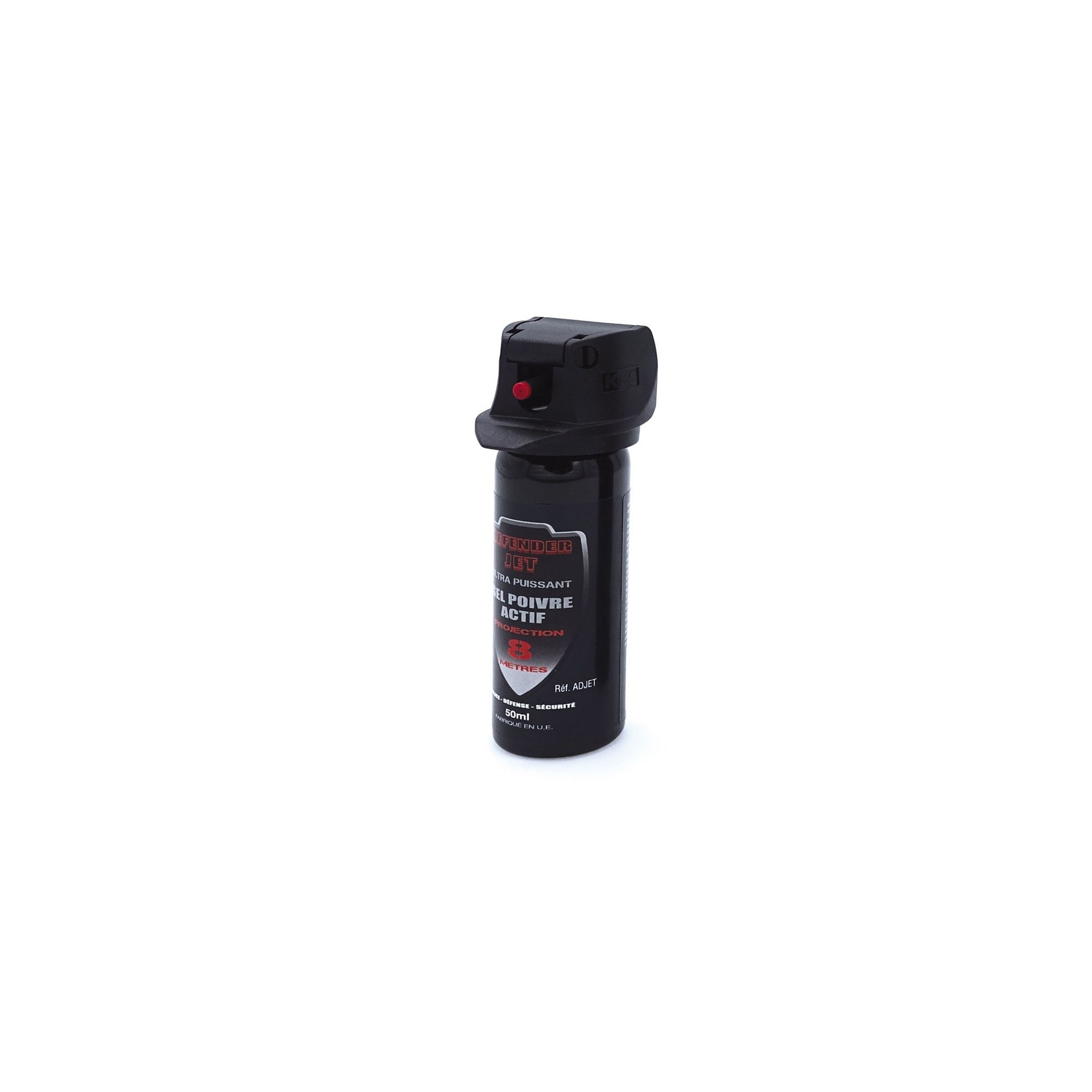 AEROSOL DE DEFENSE GEL POIVRE A JET 50, 100 et 400 ml
