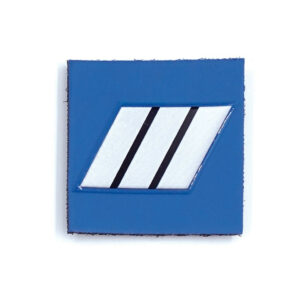 Grade Police Municipale plastifié en relief