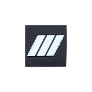 Grades Gendarmerie Départementale plastifiés en relief