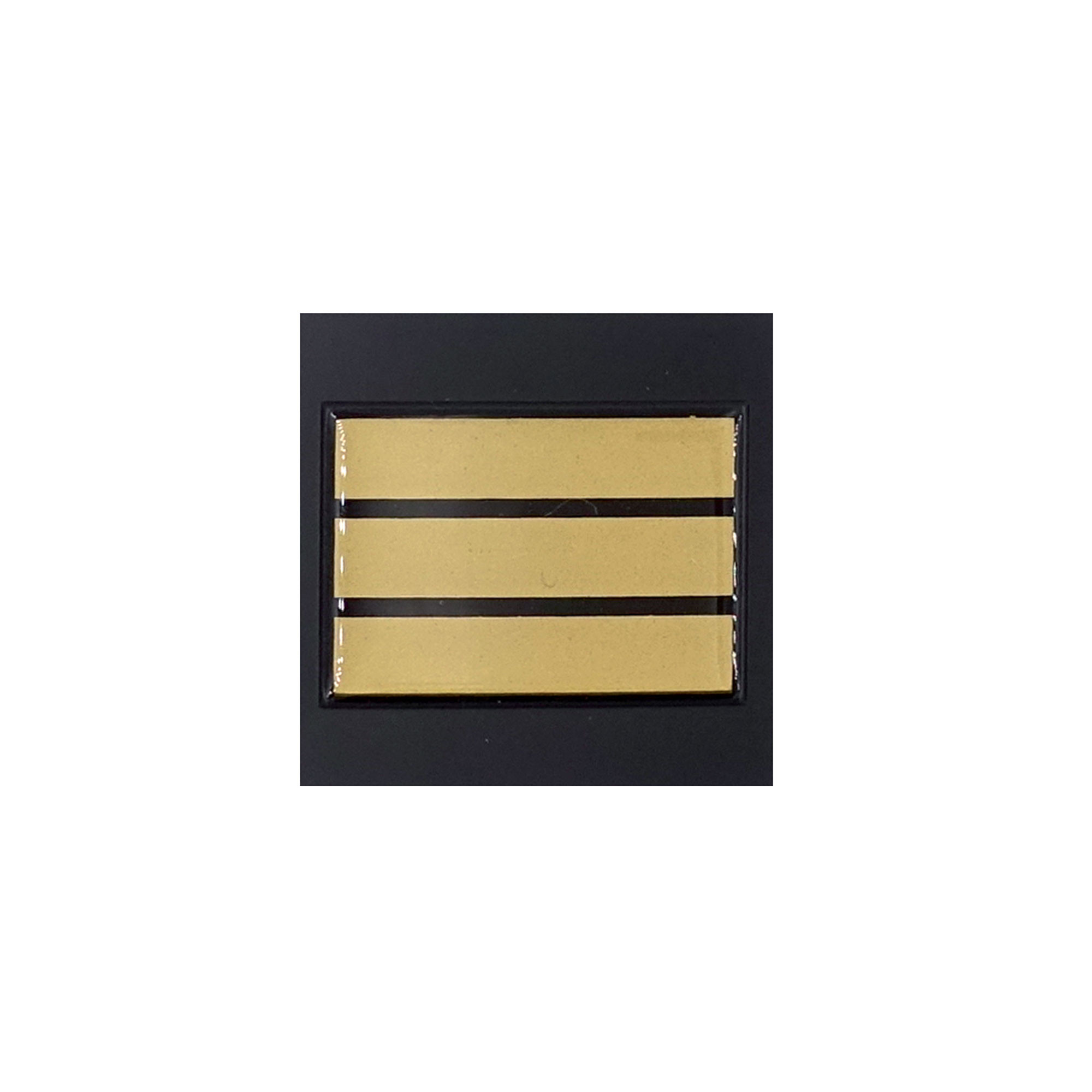 Grade Gendarmerie mobile plastifié en relief