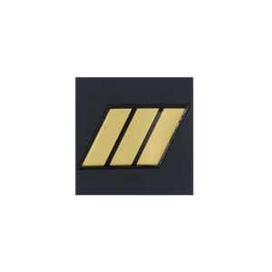 Grade Gendarmerie mobile plastifié en relief