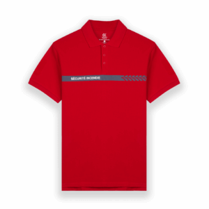 Polo manches courtes Sécurité Incendie – GK SAFETEK®