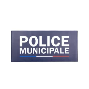 Bandeau Gomme “POLICE MUNICIPALE” Velcro 28x13 cm