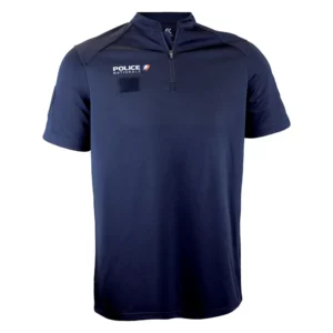 Polo Manches Courtes Police Nationale - Marine