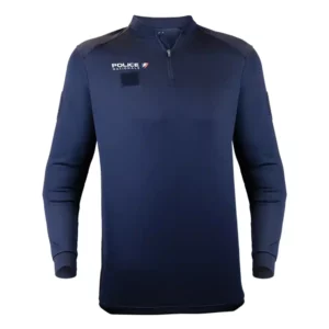 Polo Manches Longues Police Nationale - Marine