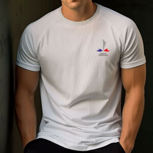 T-shirt Félin blanc Marine Nationale