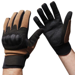 Gants coqués coyote