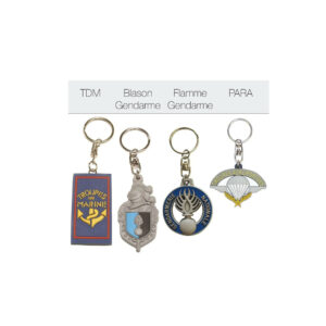Porte-clés militaire et Gendarmerie