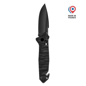 Couteau C.A.C® Lisse - Noir