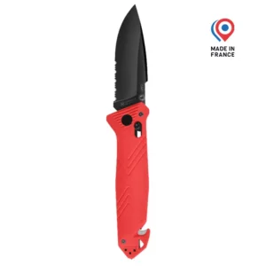 Couteau C.A.C® Serration - Rouge