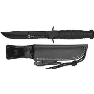 Couteau K25 poignée G10 - Noir