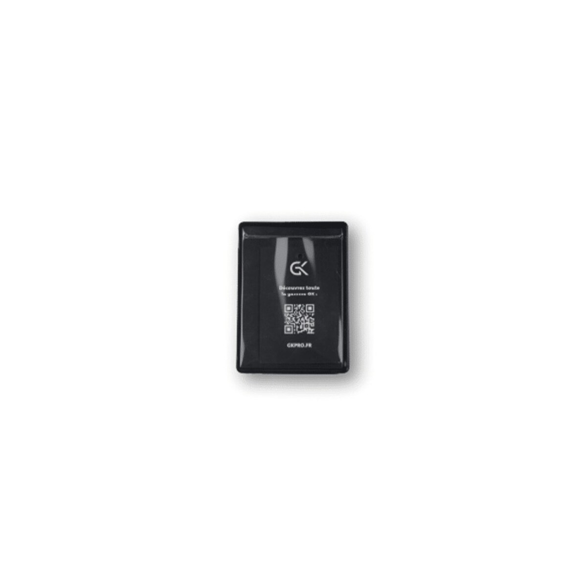 Support pour carte professionnelle avec velcro Noir – Lot de 10 – Image 2