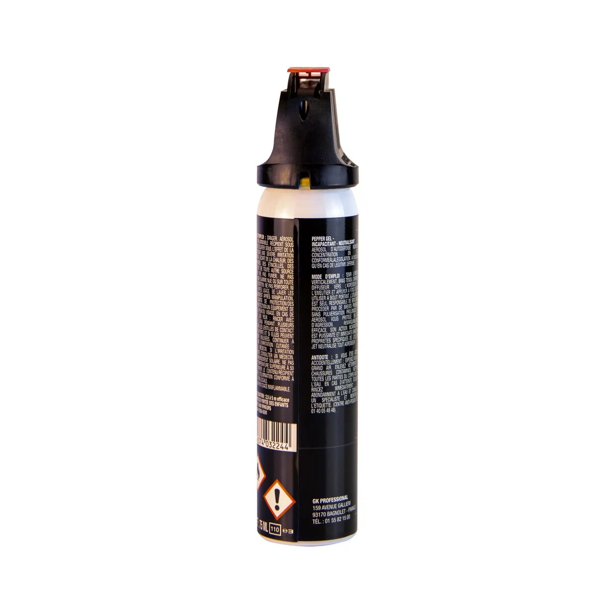 Aérosol Gel Poivre 75ml – DEFENSE ONE – Image 2