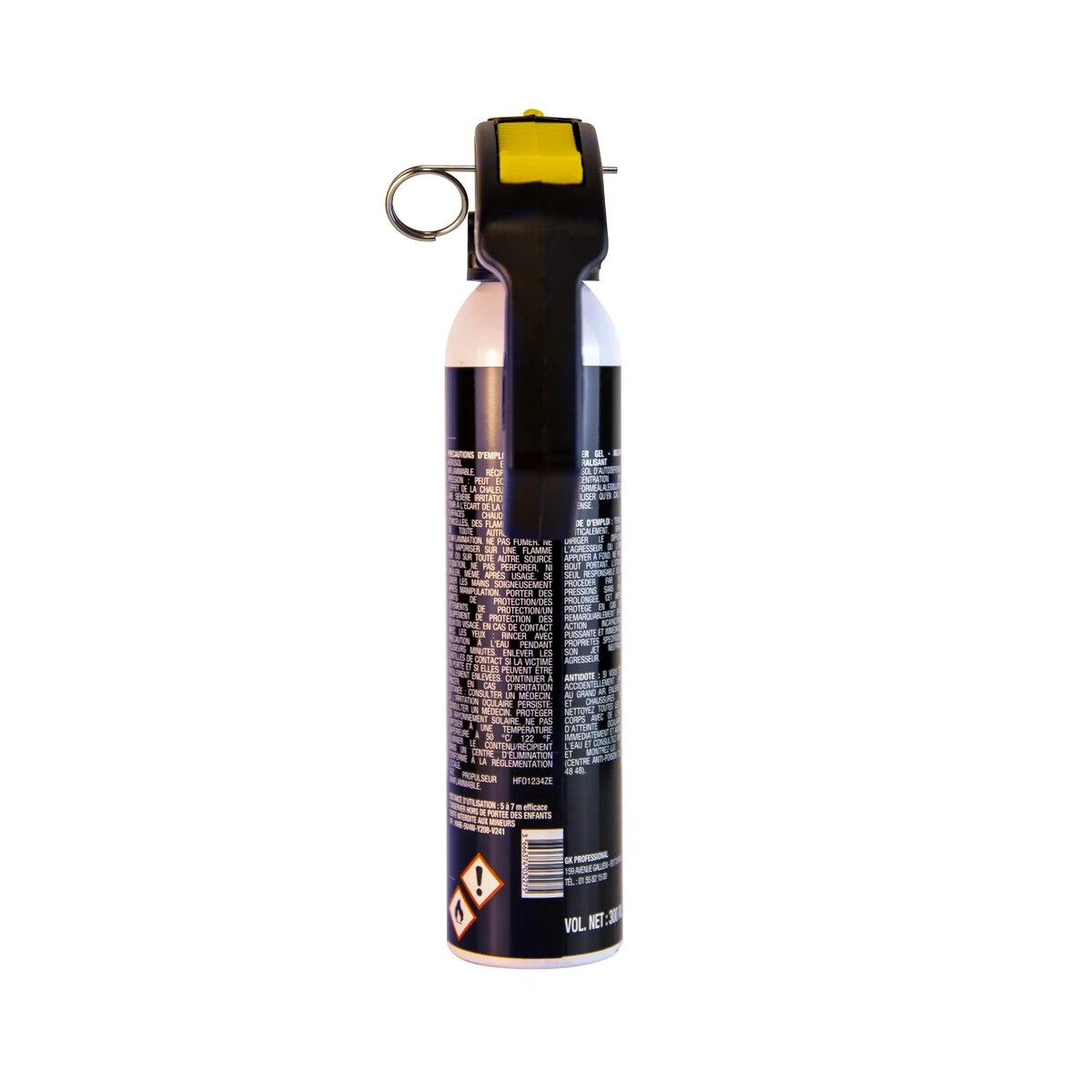 Aérosol Gel Poivre 300ml – DEFENSE ONE – Image 2
