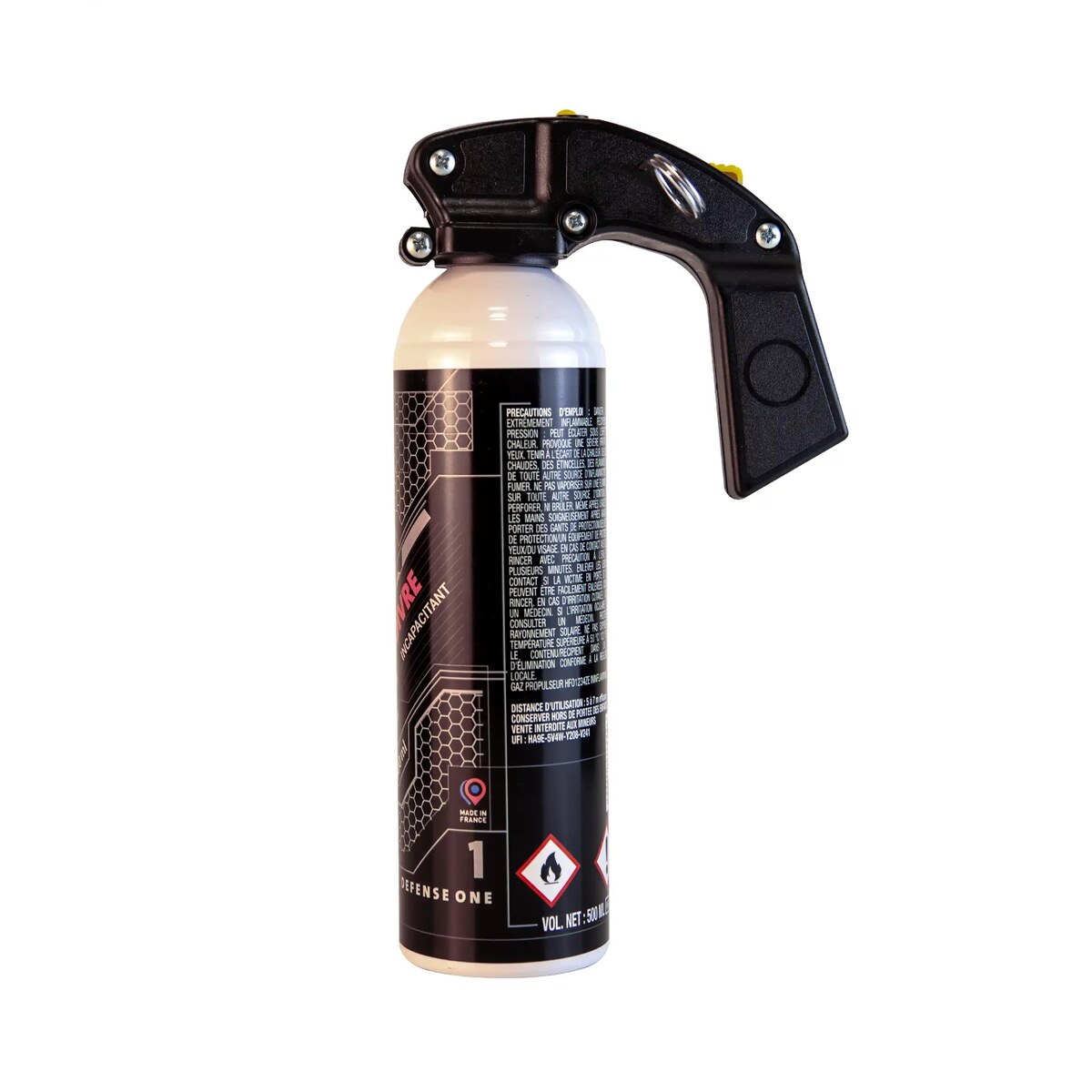 Aérosol Gel Poivre 500ml – DEFENSE ONE – Image 4