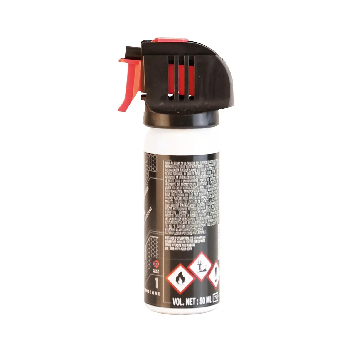 Aérosol Gaz Actif CS 50ml – DEFENSE ONE – Image 4