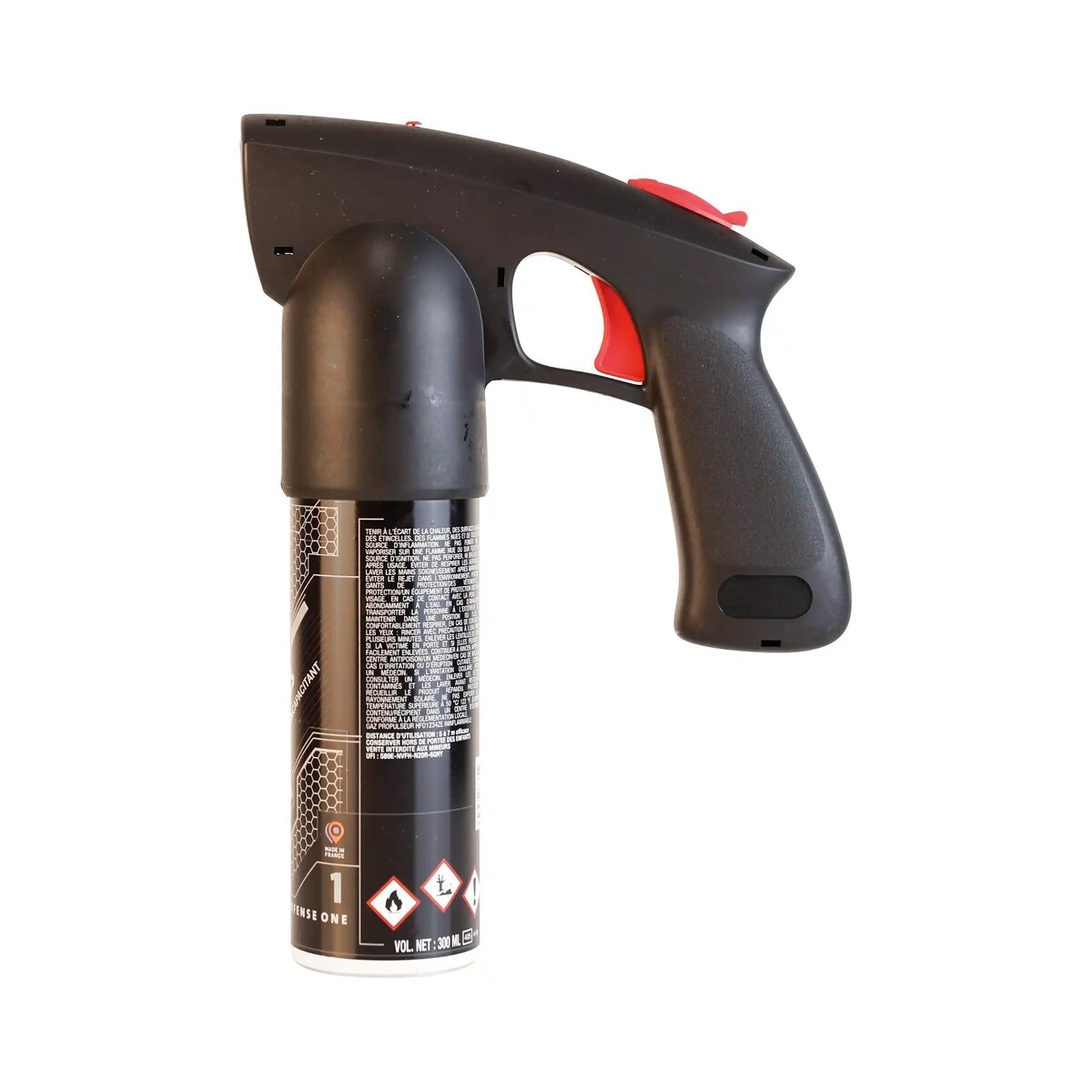 Aérosol Gel Actif CS 300ml Poignée Prodesign – DEFENSE ONE – Image 4