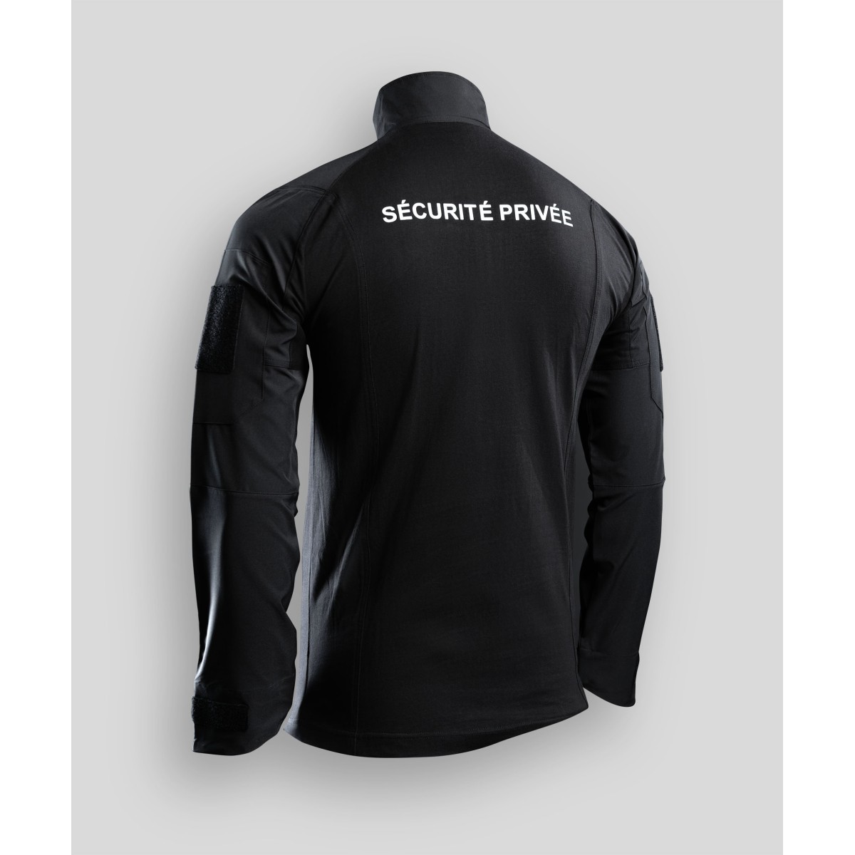 Chemise UBAS Manches Longues SECURITÉ PRIVÉE – Noir – Image 3