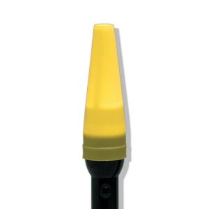 Cone de circulation jaune