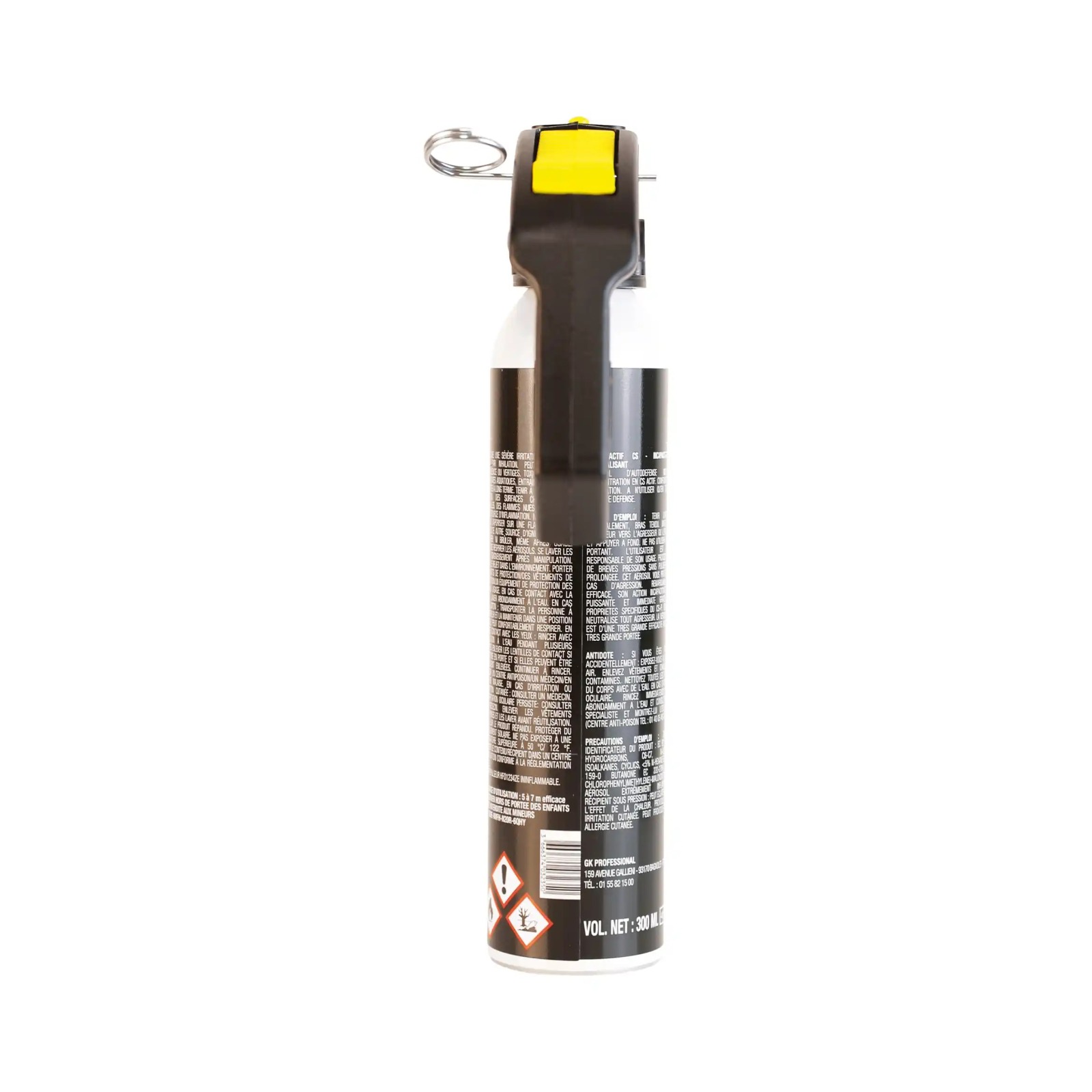 Aérosol Gaz Actif CS 300ml – Défense ONE