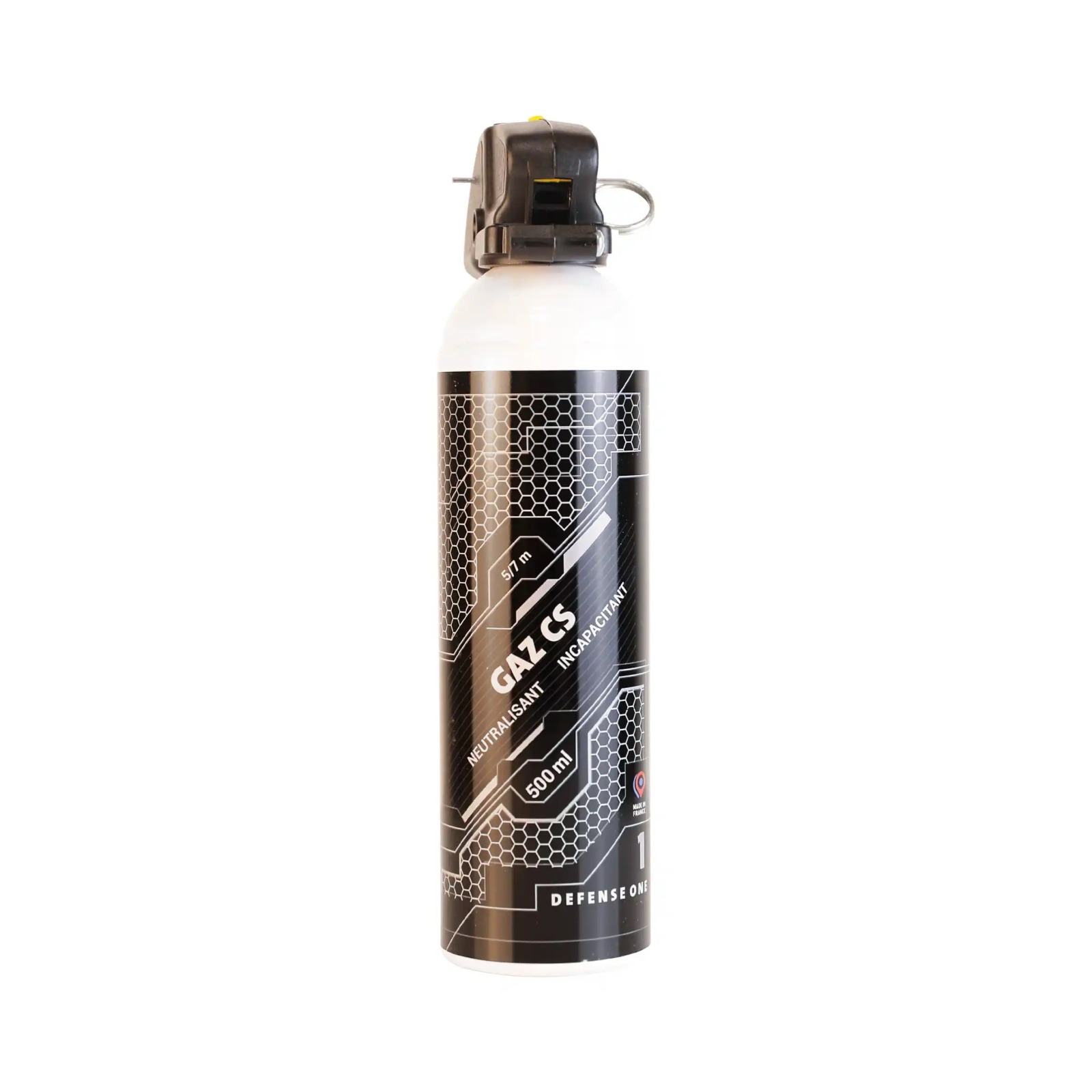 Aérosol Gaz Actif CS 500ml – Défense ONE