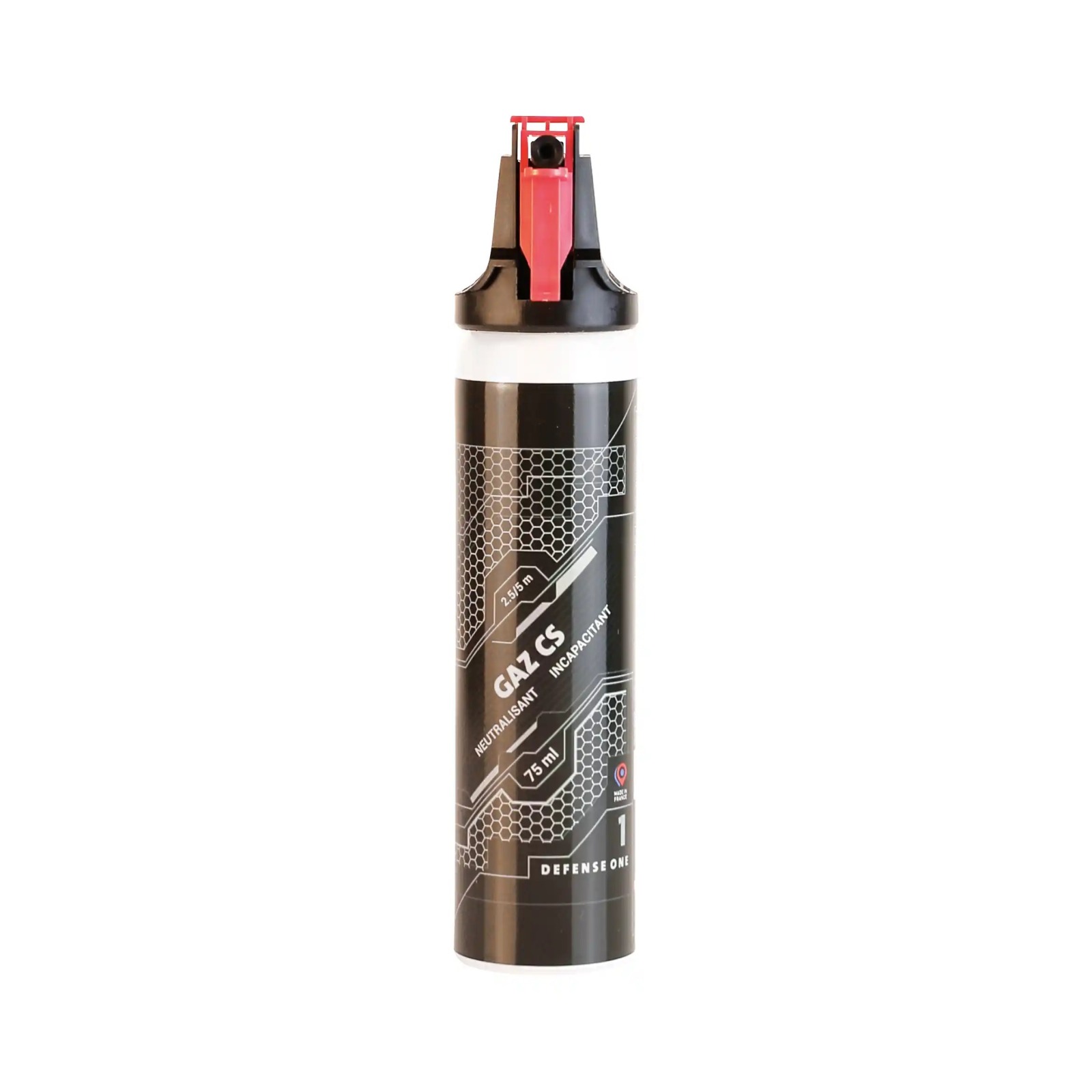 Aérosol Gaz Actif CS 75ml – Défense ONE