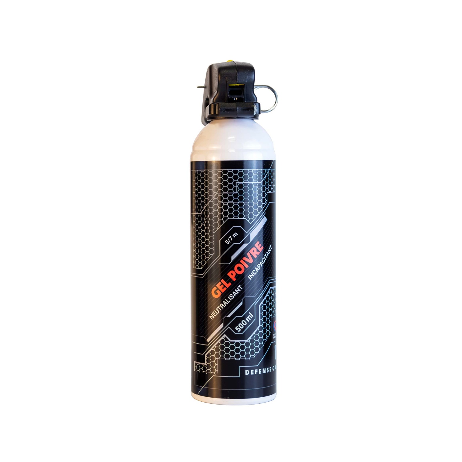 Aérosol Gel Poivre 500ml – Défense ONE