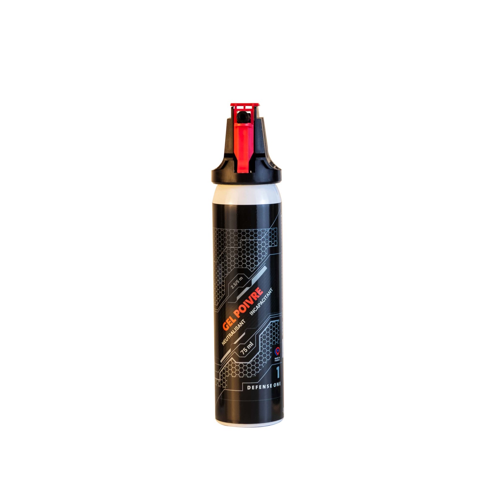 Aérosol Gel Poivre 75ml – Défense ONE