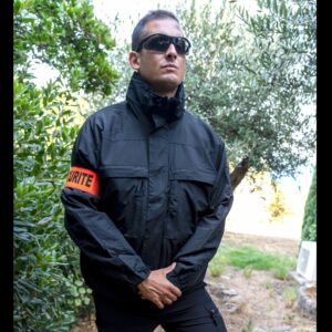 Blouson intervention SWAT avec flaps