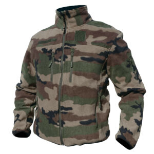 Blouson polaire camo CE fitté