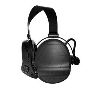 Casque anti-bruit Suprême T2 noir serre-nuque tissu noir