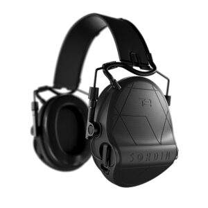 Casque anti-bruit Suprême T2 noir serre-tête cuir noir