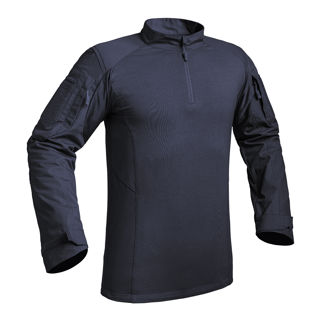 Chemise UBAS V2 FIGHTER bleu marine
