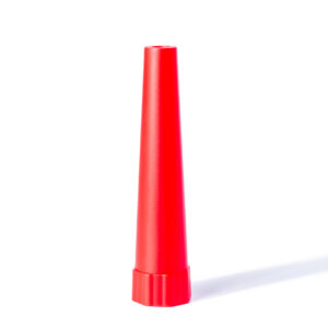 Cône de signalisation rouge pour lampe tactique diamètre de la tête de 3 à 3,8 cm