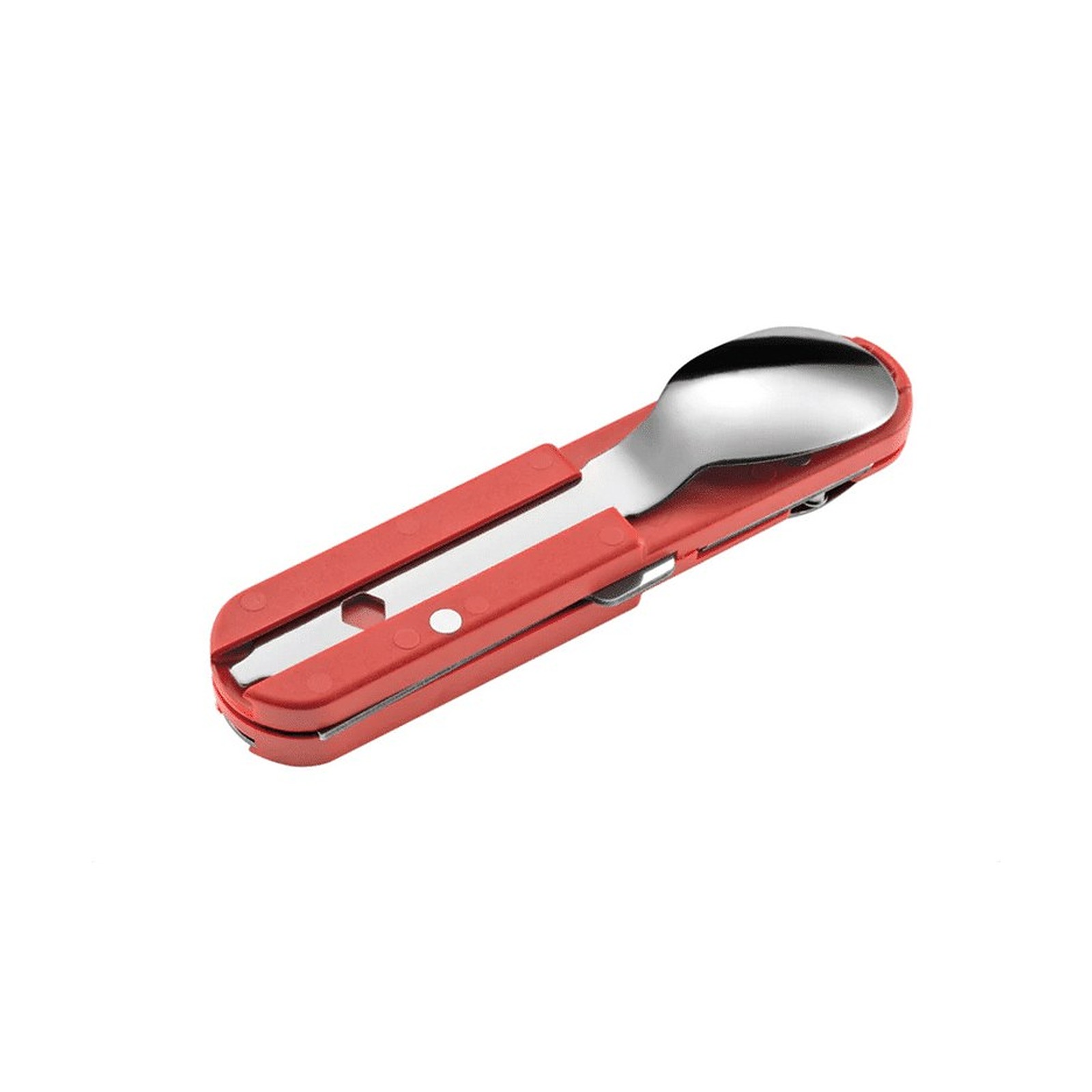 Couteau Bivouac avec Couverts – Rouge