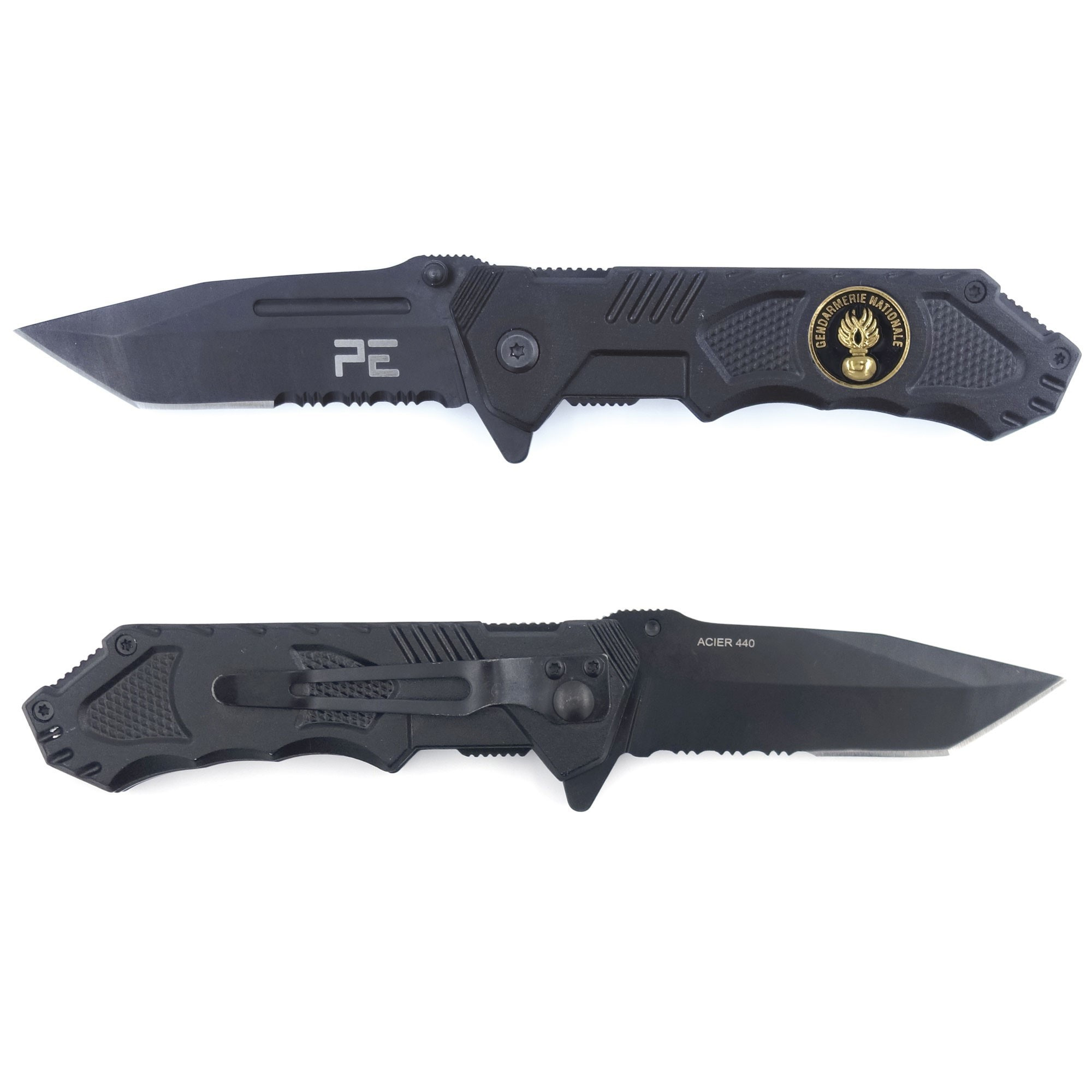 Couteau survival Gendarmerie avec étui