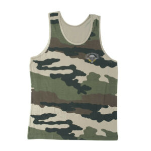 Débardeur camouflage sérigraphie para