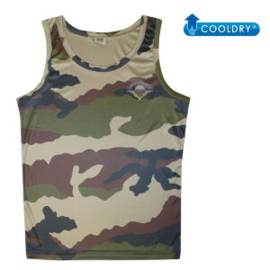 Débardeur Cooldry camo CE sérigraphie para