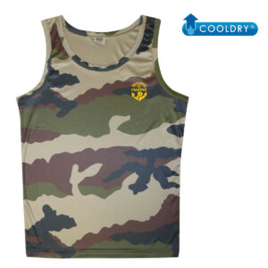 Débardeur Cooldry camo CE sérigraphie TDM